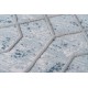 Teppich ACRYL VALENCIA 3951 HEXAGONE Blau/Grau
