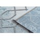 Carpet ACRYLIC VALENCIA 3951 HEXAGONS blue / grey