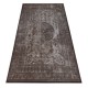Alfombra de pasillo Structural MEFE 2783 Mármol dos niveles de vellón gris 