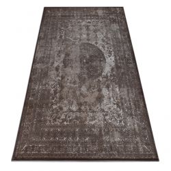 Runner Structural MEFE 2783 Marble two levels of fleece grey