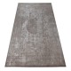 Alfombra de pasillo Structural MEFE 2783 Mármol dos niveles de vellón gris 