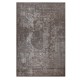 Alfombra de pasillo Structural MEFE 2783 Mármol dos niveles de vellón gris 