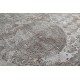 Alfombra de pasillo Structural MEFE 2783 Mármol dos niveles de vellón gris 