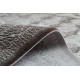 Alfombra de pasillo Structural MEFE 2783 Mármol dos niveles de vellón gris 