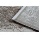 Alfombra de pasillo Structural MEFE 2783 Mármol dos niveles de vellón gris 