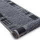 Vloerbekleding met rubber bekleed ADAGIO grijskleuring