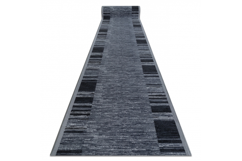 TAPIS DE COULOIR  antidérapant ADAGIO gris - Couleur : gris, Largeur : 120 cm