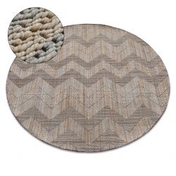 Covor Nature rotund SL100 bej sisal Boho