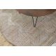 Teppich NATURE Kreis SL100 beige SIZAL BOHO