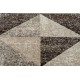 Alfombra FEEL 5672/15055 Triángulos beige/marrón/crema