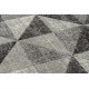 Alfombra FEEL 5672/16811 Triángulos gris/antracita/crema