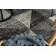 Carpet FEEL 5672/16811 TRIANGLES grey / anthracite / cream