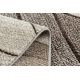Carpet FEEL 5675/15011 WAVES brown / beige / cream