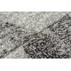 Alfombra de pasillo FEEL 5673/16811 Diseño Espiga gris/antracita/crema
