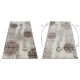 Runner anti-slip AZULEJO PATCHWORK, LISBON TILES grey / black