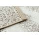 Runner anti-slip AZULEJO PATCHWORK, LISBON TILES grey / black