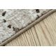 Runner anti-slip AZULEJO PATCHWORK, LISBON TILES grey / black