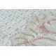 Teppich ACRYL ERCIYES 8702 Blumen rosa