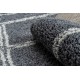 Teppich BERBER ASILA B5970 grau / weiß Franse berber marokkanisch shaggy zottig