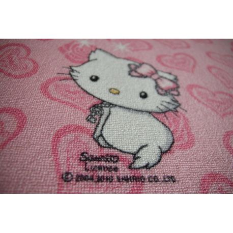 Podna obloga od tepiha HELLO KITTY ružičasta 