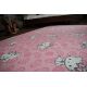 szőnyegpadló szőnyeg HELLO KITTY rózsaszín 