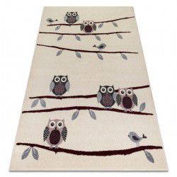 Tappeto HEOS 78465 crema / bordo GUFI