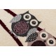 Alfombra TINE 75426A Árbol Madera - moderno, forma irregular crema / gris