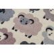Carpet HEOS 78468 cream / pink / blue / grey SHEEPS
