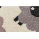 Teppich HEOS 78468 creme / rosa / blau / grau SCHAFE