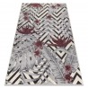 Dywan HEOS 78540 krem / bordo LIŚCIE
