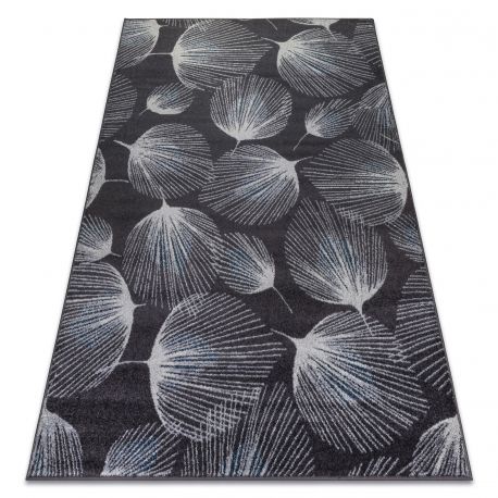 Carpet HEOS 78545 anthracite / blue FEATHERS