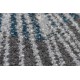 Teppich HEOS 78545 anthrazit / blau GEFIEDER