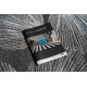Carpet HEOS 78545 anthracite / blue FEATHERS
