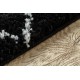 Доріжка килимова BERBER ETHNIC G3802 чорний волохатий