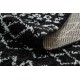 Детски килим TOYS 75323 плюшено мече за деца - модерен, неправилна форма, тъмно кремав / червен фуксия