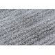 Koberec NOBIS 84302 stříbro/antracit - vzor rámu