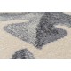 Dywan TINE 75417B Skała, kamień - nowoczesny, nieregularny kształt krem / szary