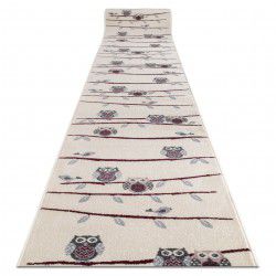 Covor TINE 75419A Mozaic - formă modernă, neregulată - gri / galben