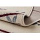 Covor TINE 75419A Mozaic - formă modernă, neregulată - gri / galben