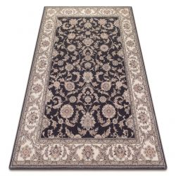 Пуф КВАДРАТ 50 x 50 x 50 см пуф Boho 2809, підніжка, кремовий / жовтий