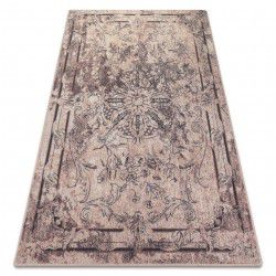 Alfombra KERMAN DELICE color blanco arena