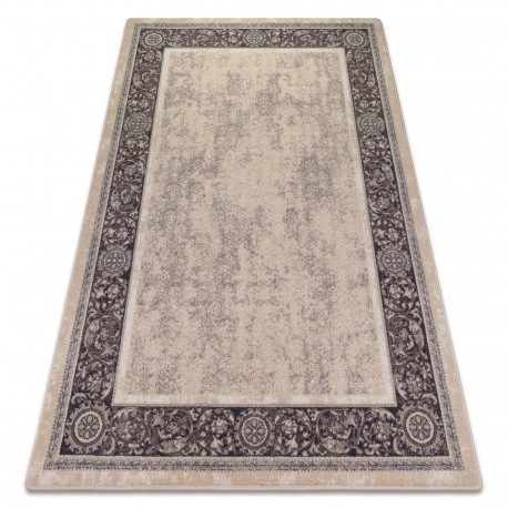 Pouffe SQUARE 50 x 50 x 50 cm Boho 22075 footrest, for sitting black / light grey