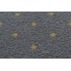Kulatý koberec AKTUA 194 šedá