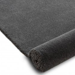 Carpet CASA, ECO SISAL Boho Eyelets 22075 black / grey, recycled carpet