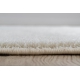 Fitted carpet VELVET MICRO cream 031 plain, flat, one colour