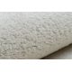 Carpet wall-to-wall VELVET MICRO cream 031 plain, flat, one colour