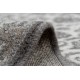 Puff CYLINDRE 50 x 50 x 50 cm Pouf Boho 2809 repose-pieds, siège en laine, gris clair / anthracite