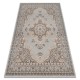 Pouff CILINDRU 50 x 50 x 50 cm suport pentru picioare Boho 22084, pentru șezut albastru inchis / crema