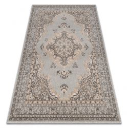 Pouffe HENGER 50 x 50 x 50 cm Boho 22084 lábtartó sötétkék / krém