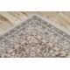 Pouff CILINDRU 50 x 50 x 50 cm suport pentru picioare Boho 22084, pentru șezut albastru inchis / crema